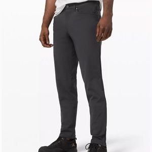 Lululemon ABC pants in dark gray